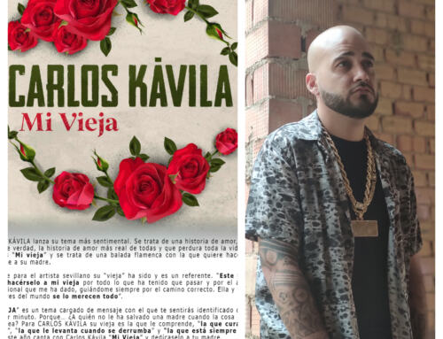 El cantante sevillano (La Luisiana) Karlos Kávila presenta la canción “Mi Vieja” dedicada a la madre.