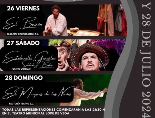 Este viernes arranca una nueva edición del “Festival de Teatro Clásico Fuenteovejuna” (26, 27 y 28 de julio)